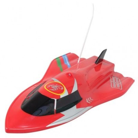 CT3362 2.4GHz 4CH RC Racing Boat Strong Power Water Toy for Children (RED)