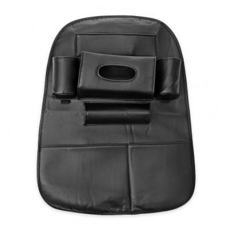 Car Multifunctional Seat Back Hanging Storage Bag (BLACK)