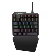 HXSJ J100 One-handed Gaming Mechanical Keyboard (BLACK)