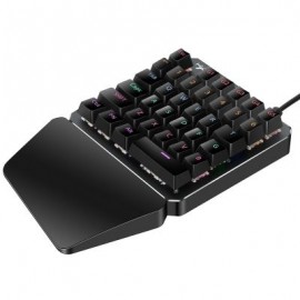 HXSJ J100 One-handed Gaming Mechanical Keyboard (BLACK)