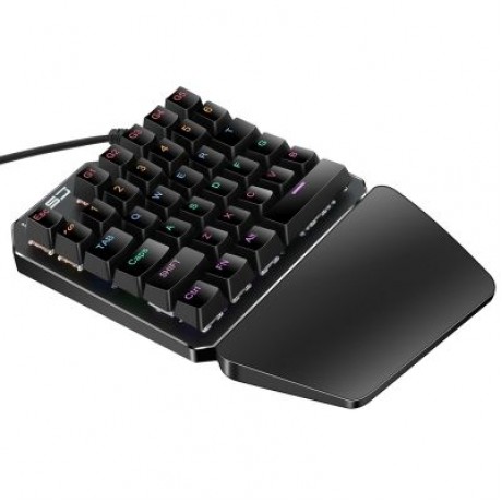 HXSJ J100 One-handed Gaming Mechanical Keyboard (BLACK)