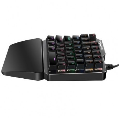 HXSJ J100 One-handed Gaming Mechanical Keyboard (BLACK)