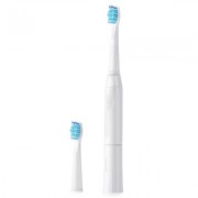 SEAGO E2 Waterproof Sonic Electric Toothbrush with 2 Brush Heads (WHITE)
