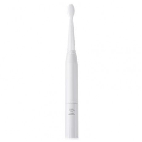 SEAGO E2 Waterproof Sonic Electric Toothbrush with 2 Brush Heads (WHITE)