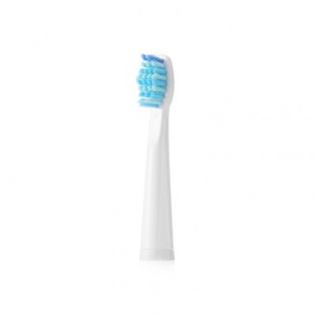 SEAGO E2 Waterproof Sonic Electric Toothbrush with 2 Brush Heads (WHITE)
