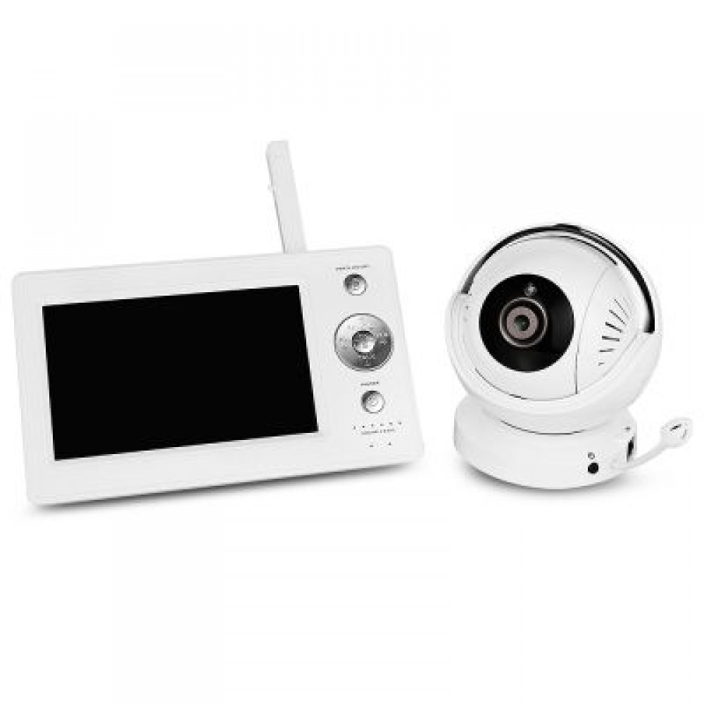 HD Newborn Baby Monitor with Zoomable Night Vision Digital Color Camera (NATURAL WHITE) HD Newborn Baby Monitor with Zoomable Night Vision Digital Color Camera (NATURAL WHITE)