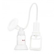 Rluckey Push-pull Type Manual Breast Pump Baby Breastfeeding Milk Bottle (TRANSPARENT)