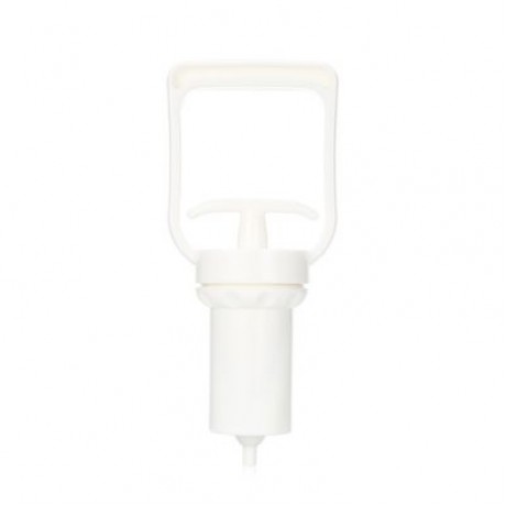 Rluckey Push-pull Type Manual Breast Pump Baby Breastfeeding Milk Bottle (TRANSPARENT)