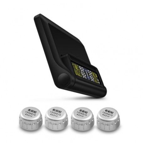 CAREUD T680 Car Wireless External Tire Pressure Temperature Monitoring System  (BLACK)