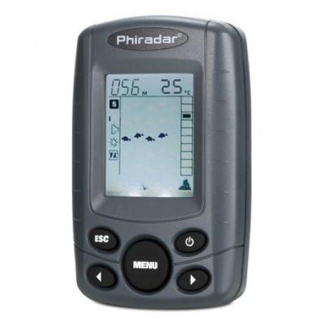 Phiradar FF108A Fish Finder Wired Portable Fishing Equipment Outdoor Tool (GRAY)