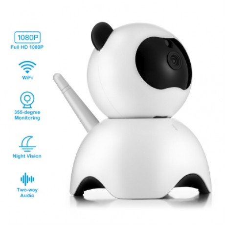 LY - 100PD6 1080P HD WIFI CAMERA FOR HOME SECURITY (WHITE)