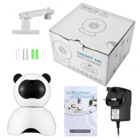 LY - 100PD6 1080P HD WIFI CAMERA FOR HOME SECURITY (WHITE)