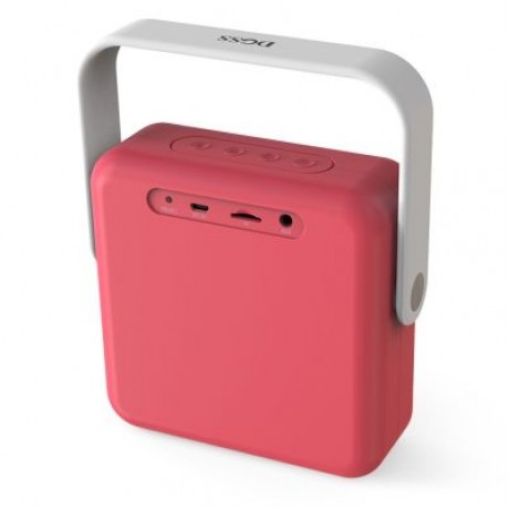 DOSS DS - 2022 Outdoor Portable Wireless Bluetooth Stereo Speaker Mini Player (RED)