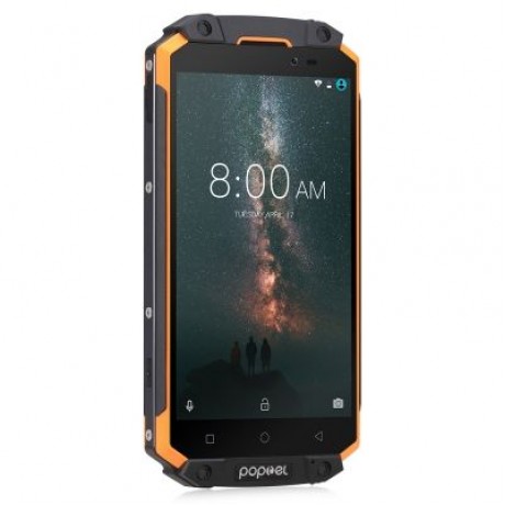 poptel P9000 MAX 4G Phablet IP68 MTK6750V Octa Core 4GB RAM 64GB ROM 9000mAh (ORANGE)