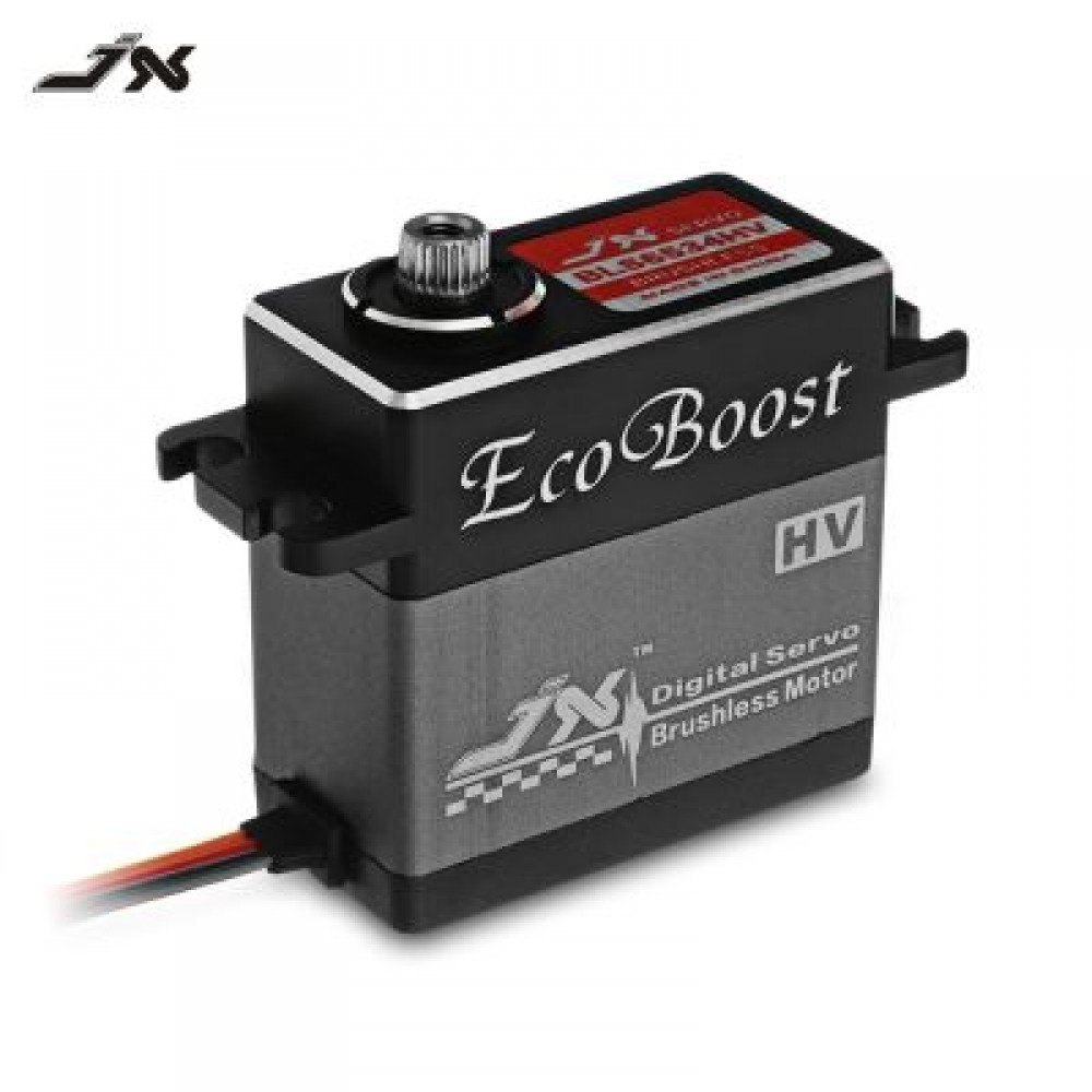 JX Ecoboost BLS6534HV 33KG Large Torque 180 Degree Digital Brushless Servo (BLACK)