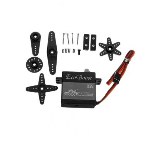 JX Ecoboost BLS6527HV 26KG Large Torque 180 Degree Digital Servo (BLACK)