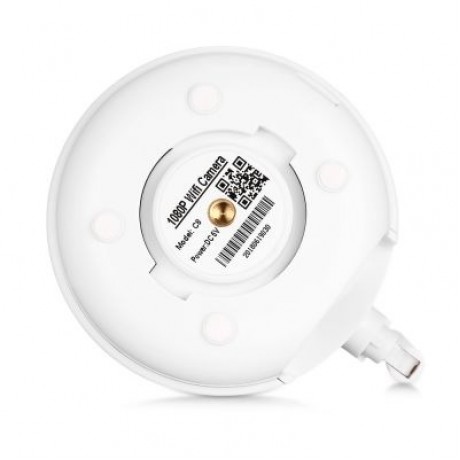 C8 1080P HD WiFi Indoor Home Security IP Camera for Baby / Elder / Pet (WHITE)