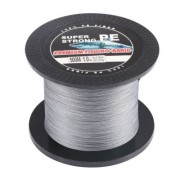 Yudeli 500m 4 Strands Super Strong PE Braided Fishing Line (GRAY)