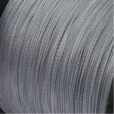 Yudeli 500m 4 Strands Super Strong PE Braided Fishing Line (GRAY)