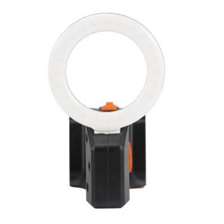 Wheelup Circle Wireless Intelligent USB Charging Bicycle Tail Light Alarm (BLACK)