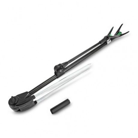 Fish Rod Stand Bracket Angle Adjustable Field Cutting Fishing Holder Tool (BLACK)
