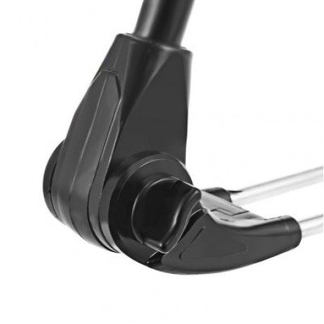 Fish Rod Stand Bracket Angle Adjustable Field Cutting Fishing Holder Tool (BLACK)