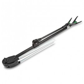 Fish Rod Stand Bracket Angle Adjustable Field Cutting Fishing Holder Tool (BLACK)