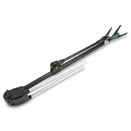 Fish Rod Stand Bracket Angle Adjustable Field Cutting Fishing Holder Tool (BLACK)