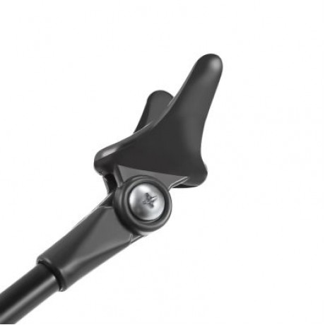 Fish Rod Stand Bracket Angle Adjustable Field Cutting Fishing Holder Tool (BLACK)