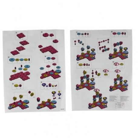 YOUZHI TS5203A - 2 48PCS Assembled Gear Building Blocks Candy Toys (MULTI)