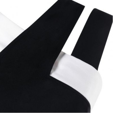Back Zip Asymmetrical Flare Tank Top (BLACK)