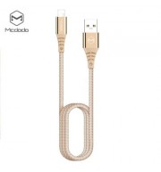 Mcdodo CA - 5090 8 Pin Fast Charging Cable Nylon LED Indicator 2A 1.2M for iPhone (GOLD)