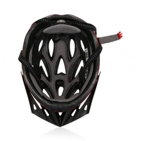 Deemount Cycling Helmet All-round Protection EPS Back Taillight Riding Device (BLACK)