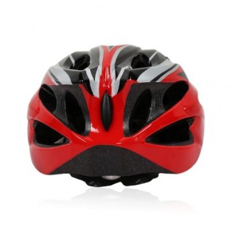 Deemount Cycling Helmet All-round Protection EPS Back Taillight Riding Device (BLACK)