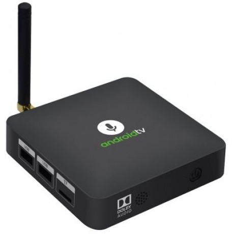 MECOOL KM8 Google Certified Android TV Box with Voice Remote Amlogic S905X Android 8.0 2GB