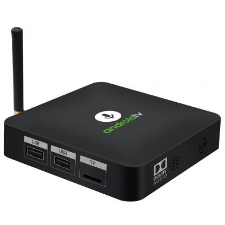 MECOOL KM8 Google Certified Android TV Box with Voice Remote Amlogic S905X Android 8.0 2GB