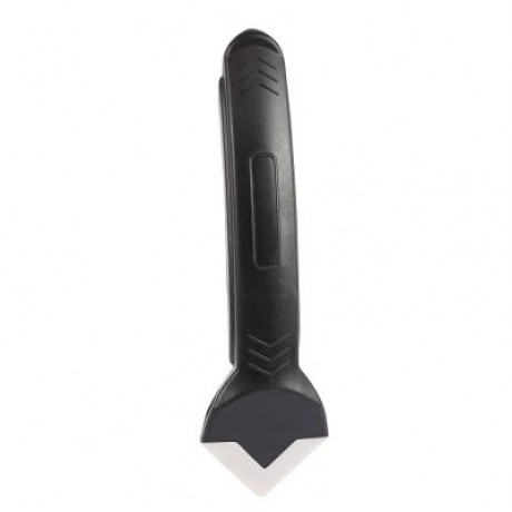 3 in 1 Joint Sealant Silicone Grout Caulk Tool Set Remover Scraper Applicator (BLACK)