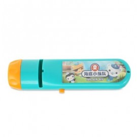 Flashlight Projector Sleep Story Slide Light Lamp Educational Toy (BLUE)