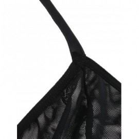 Plus Size See Through Lingerie Chemise (BLACK)