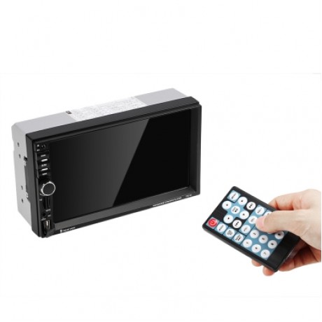Rectangle 7021G 7 inch Car MP5 Player Bluetooth FM Radio GPS with Built-in Map (BLACK)