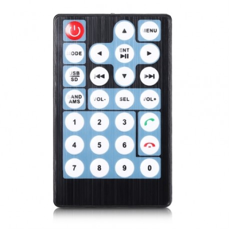 Rectangle 7021G 7 inch Car MP5 Player Bluetooth FM Radio GPS with Built-in Map (BLACK)