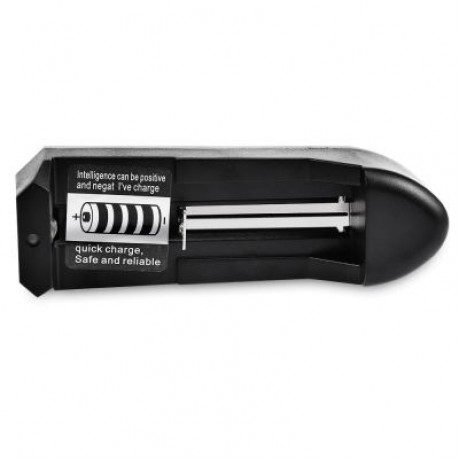 PROBE SHINY Handheld Portable LED Flashlight Zoomable Ultra Bright (BLACK)