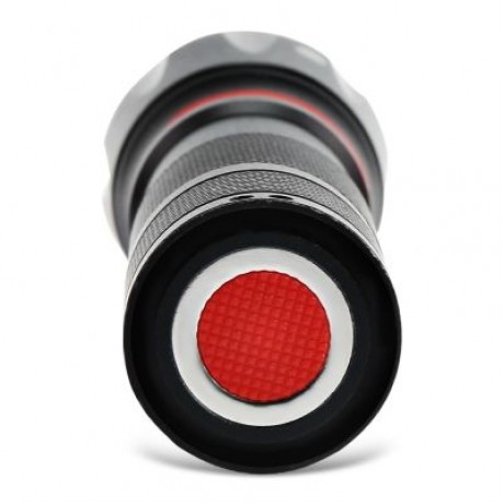 PROBE SHINY TG - S144 Ultra Bright Zoomable LED Flashlight (BLACK)