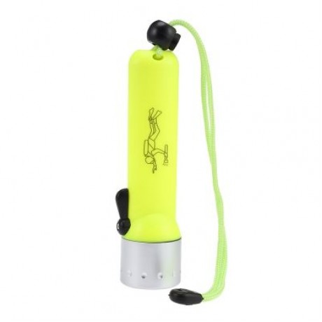 PROBE SHINY Diving Lamp Flashlight Underwater Light Torch (GREEN YELLOW)