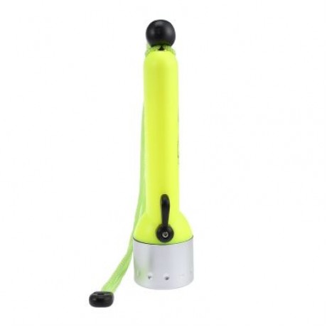PROBE SHINY Diving Lamp Flashlight Underwater Light Torch (GREEN YELLOW)