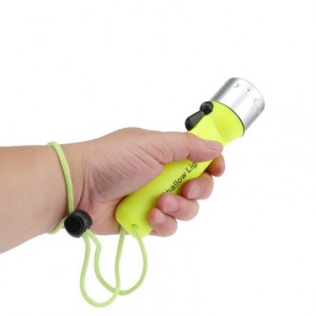 PROBE SHINY Diving Lamp Flashlight Underwater Light Torch (GREEN YELLOW)