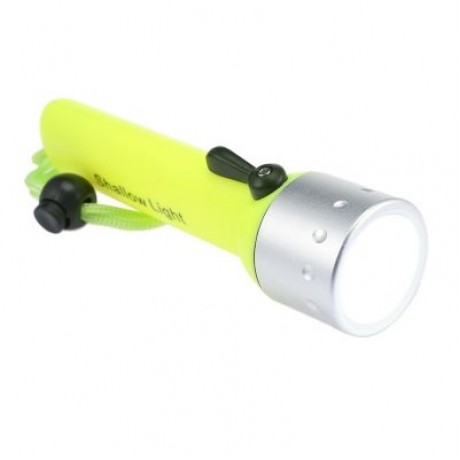 PROBE SHINY Diving Lamp Flashlight Underwater Light Torch (GREEN YELLOW)