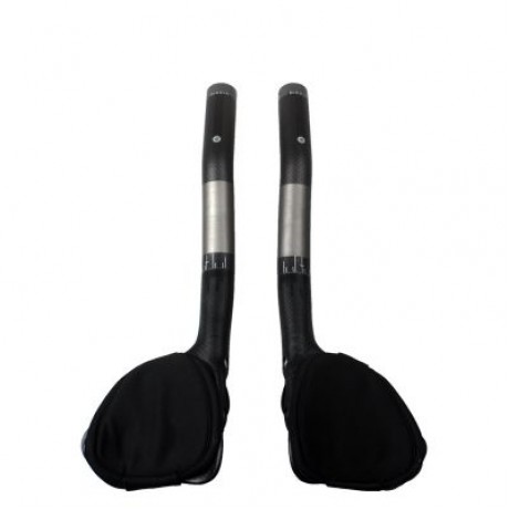 Carbon Fiber Road Bike Handlebar Breaking Wind Bent Bar (MATTE BLACK)