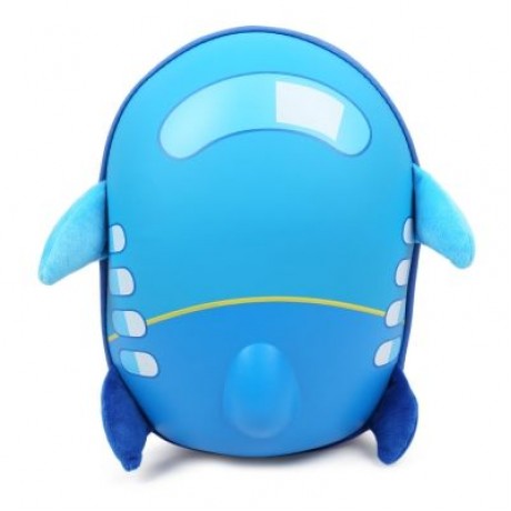 Children Backpack 3D Cartoon Kindergarten School Bag Polyamide Adjustable Straps (DEEP SKY