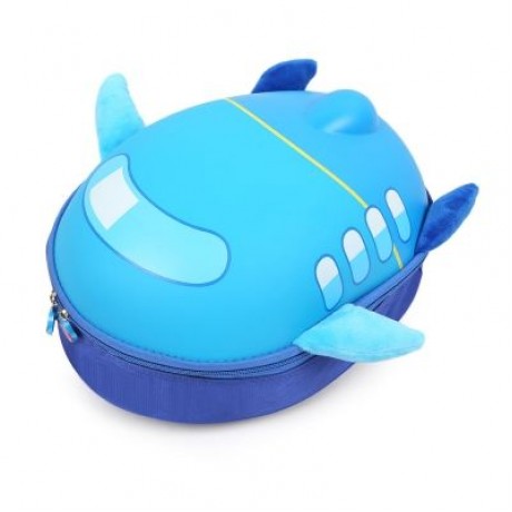 Children Backpack 3D Cartoon Kindergarten School Bag Polyamide Adjustable Straps (DEEP SKY